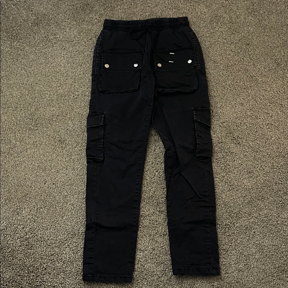 Stylish Black Cargo Pants for Men